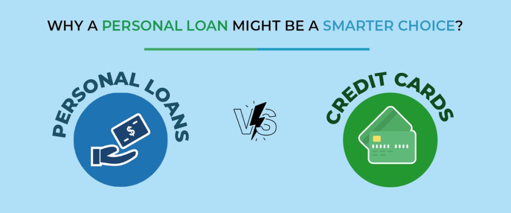 Personal loans vs. credit cards